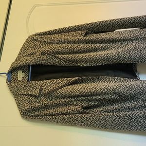 Black and white blazer size 14/16